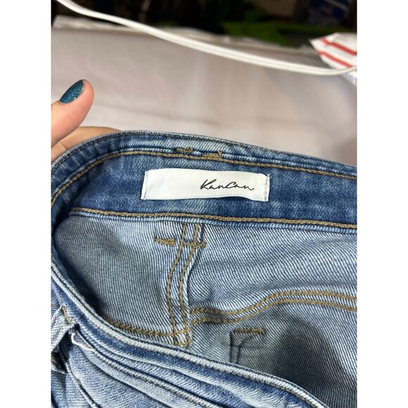 KanCan Jeans 9 28 Bootcut Button Fly Light Wash Blue Denim - Picture 13 of 15